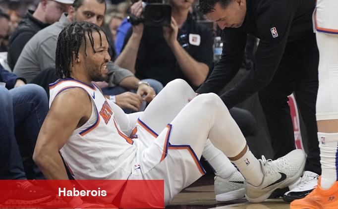 Thibodeau: "Brunson'ın dizinde çürük var, röntgen sonuçları negatif" - Haberois Thibodeau: "Brunson'ın dizinde çürük var, röntgen sonuçları negatif"