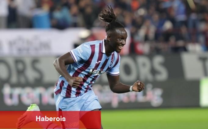 Trabzonspor'da Mendy sevinci