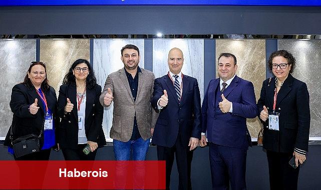 Türk doğal taş ihracatçıları Çin'den başarıyla döndü