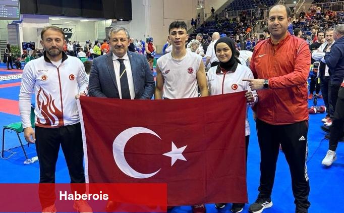 Ulusal kick boksçular İtalya'da 14 madalya kazandı