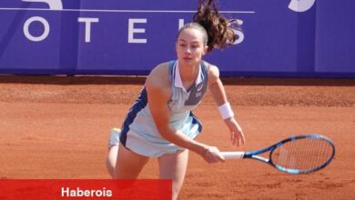 Ulusal tenisçi Zeynep Sönmez, Megasaray Hotels Açık'ta ikinci çeşide çıktı