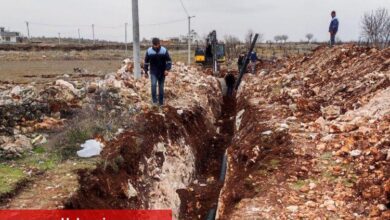 Bahçebaşı Mahallesine kanalizasyon hattı döşendi