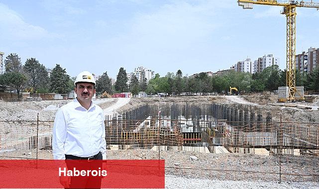 Başkan Altay: "Mevcut Ağaçlara Göre Şekillendirerek Türkiye'nin En İkonik Kütüphanesini Gençler İçin Yapıyoruz" - Haberois Başkan Altay: "Mevcut Ağaçlara Göre Şekillendirerek Türkiye'nin En İkonik Kütüphanesini Gençler İçin Yapıyoruz"