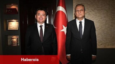 Başkan Aydın ilk resmi ziyaretini yaptı