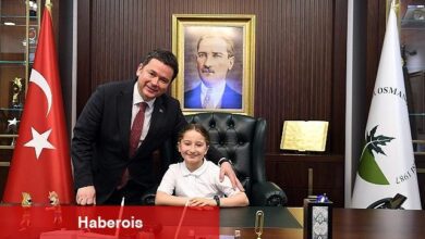 Başkan Aydın koltuğunu çocuklara bıraktı - Haberois Başkan Aydın koltuğunu çocuklara bıraktı
