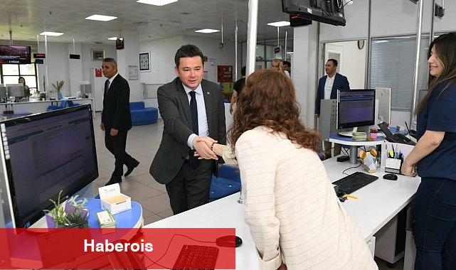 Başkan Aydın mesaiye personeli ziyaret ederek başladı - Haberois Başkan Aydın mesaiye personeli ziyaret ederek başladı