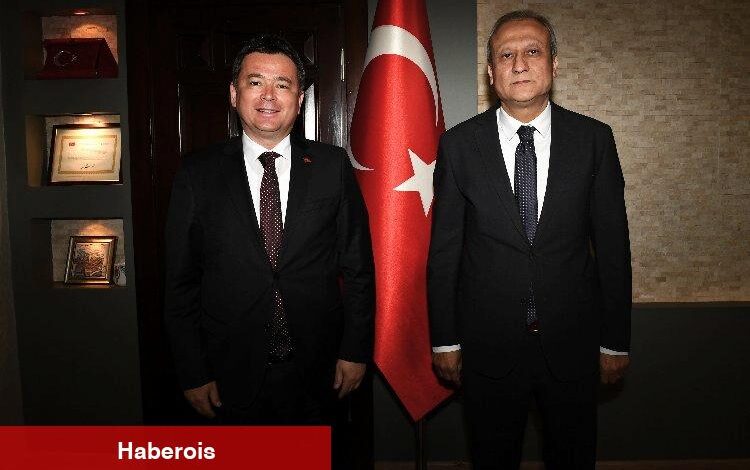 Başkan Erkan Aydın ilk resmi ziyaretini gerçekleştirdi - Haberois Başkan Erkan Aydın ilk resmi ziyaretini gerçekleştirdi