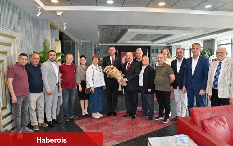 Başkan Zeyrek, MESO ve MEM-DER yönetimlerini ağırladı