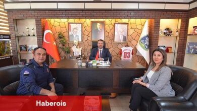 Belediye Başkanımız Adnan Öztaş'a vatandaşlarımızın hayırlı olsun ziyaretleri kapsamında, Resmi Kurum Müdürlerimizden de ziyaretler devam ediyor