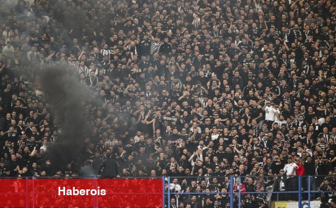Beşiktaş taraftarı, derbide grubunu yalnız bırakmadı