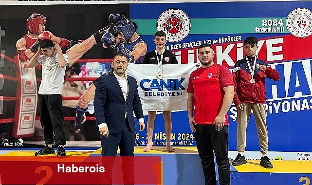 Canikli Sporcu Türkiye Şampiyonu