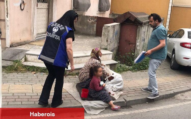 Gebze'de dilencilere yönelik çalışma - Haberois Gebze'de dilencilere yönelik çalışma