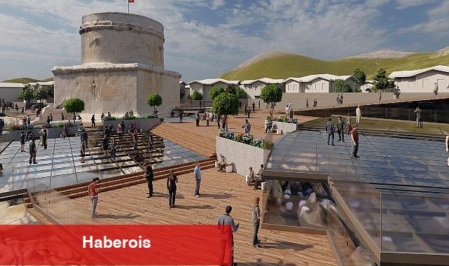 Hıdırlık Kulesi seyir terası projesinde yoğun çalışma