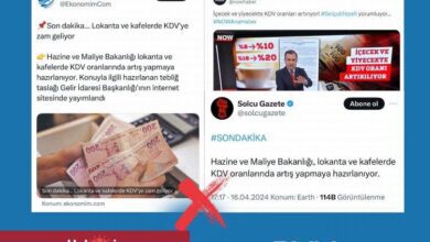 İletişim: Yiyecek ve içecekte KDV artışı yok! - Haberois İletişim: Yiyecek ve içecekte KDV artışı yok!