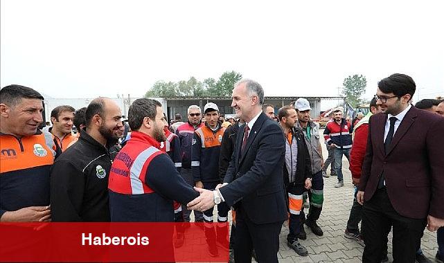 İnegöl Belediye Başkanı Alper Taban Tüm Çalışanlarımıza Emek Ve Gayretleri İçin Teşekkür Ediyorum