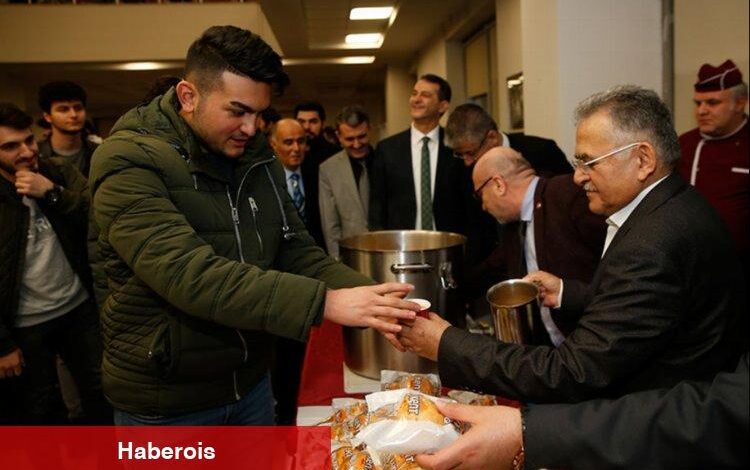 Kayseri'de gençlere 10 milyon porsiyon çorba ikramı