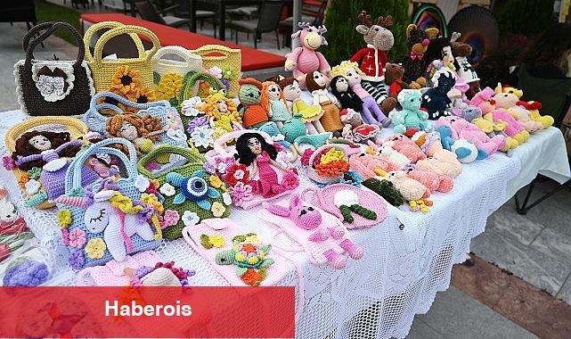 Kemer'de "Üreten ev hanımları" kermesi