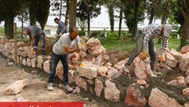Kocaeli'de 17 mezarlıkta taş duvar ve tel çit yapılıyor - Haberois Kocaeli'de 17 mezarlıkta taş duvar ve tel çit yapılıyor