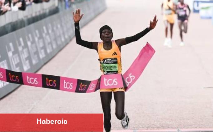 Londra Maratonu'nda, Peres Jepchirchir parkur rekoru kırdı