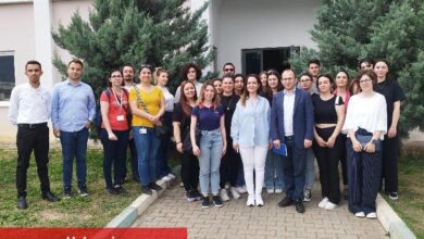 Manisa Merkez Atıksu Arıtma Tesisinde DEÜ öğrencileri ağırlandı