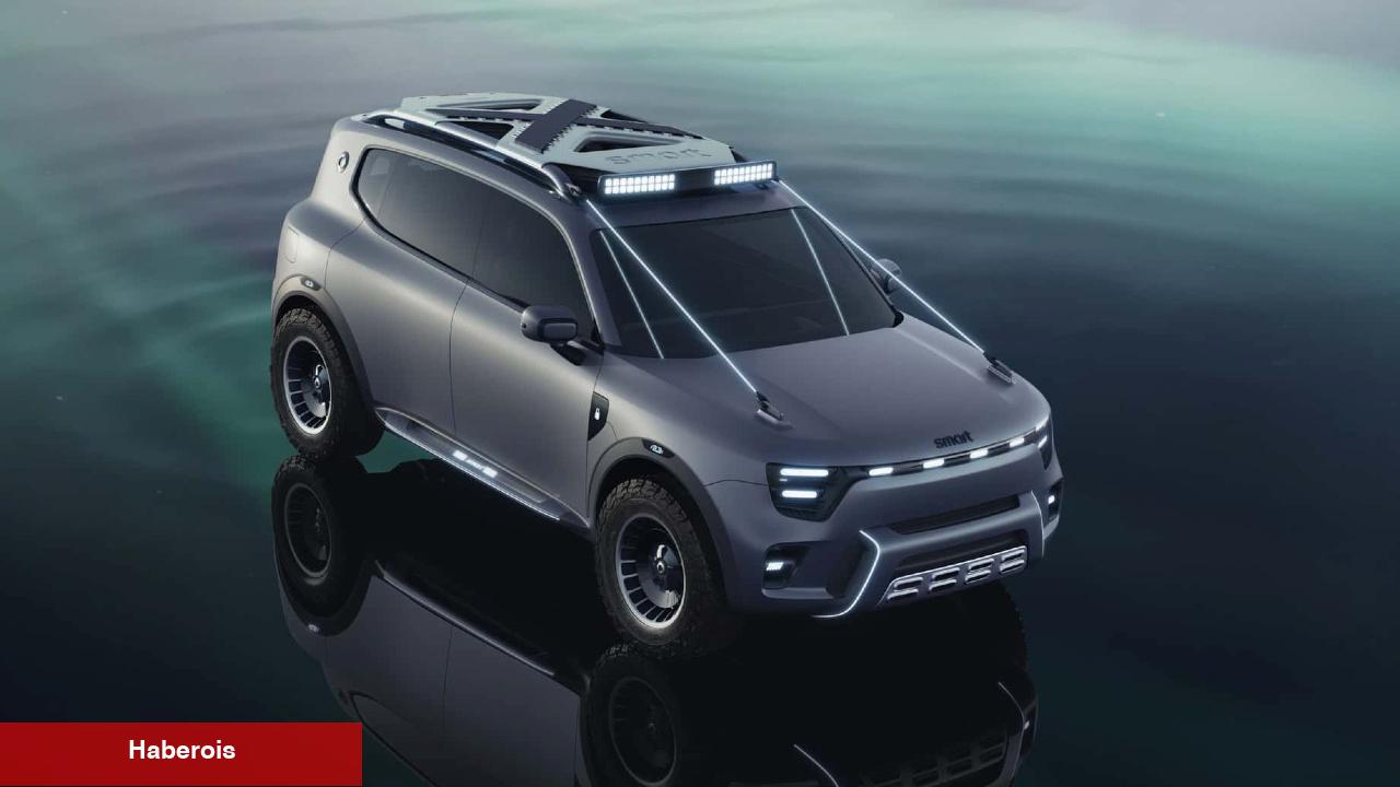Smart'ın en büyük arabası Smart #5 tanıtıldı!