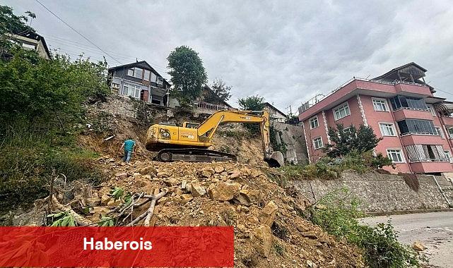 Tehlike arz eden taş duvar yenileniyor - Haberois Tehlike arz eden taş duvar yenileniyor