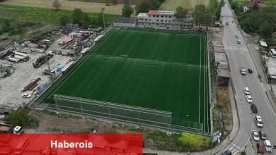 Yakup Altun Stadında sentetik çim serimi - Haberois Yakup Altun Stadında sentetik çim serimi
