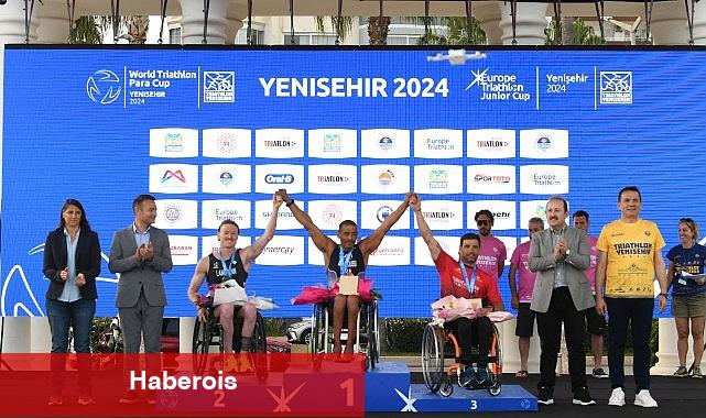 Yenişehir'deki Dünya Paratriatlon Kupası'nda tarih yazıldı - Haberois Yenişehir'deki Dünya Paratriatlon Kupası'nda tarih yazıldı
