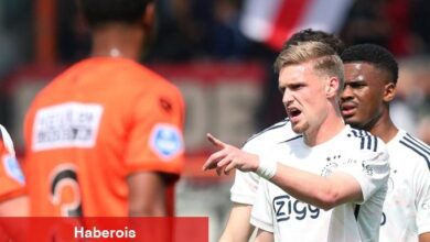 Ajax fark attı, Volendam küme düştü