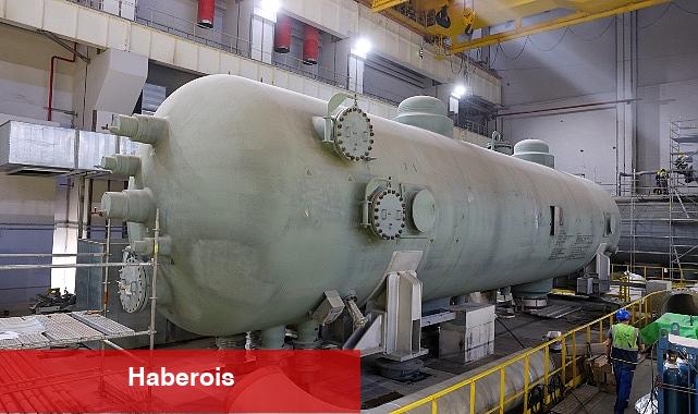 Akkuyu NGS'nin 1'İnci Ünitesinde Buhar Kızdırıcı - Ayırıcıların Montajı Tamamlandı - Haberois Akkuyu NGS'nin 1'İnci Ünitesinde Buhar Kızdırıcı - Ayırıcıların Montajı Tamamlandı