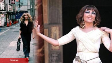 Aşk-ı Memnu dizisinin Matmazel'i Zerrin Tekindor Tokyo sokaklarında!