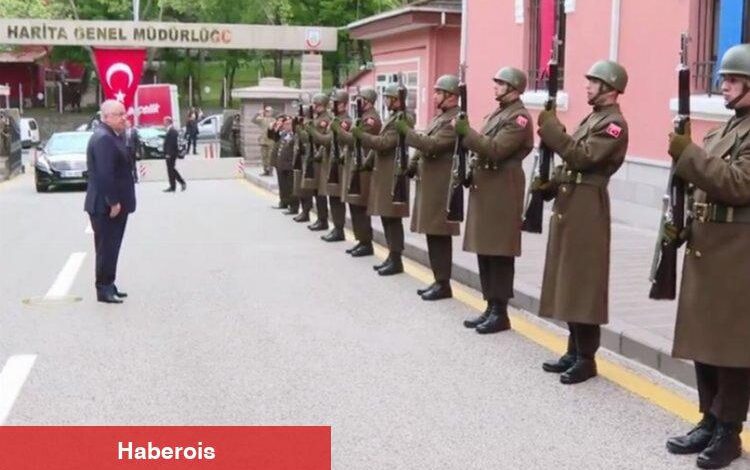 Bakan Güler'den haritacılara ziyaret
