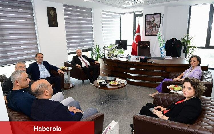 Başkan Kınay’dan İZMİRGAZ ziyareti - Haberois Başkan Kınay’dan İZMİRGAZ ziyareti