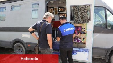 Bayraklı'da karavan işgaline zabıta engeli - Haberois Bayraklı'da karavan işgaline zabıta engeli