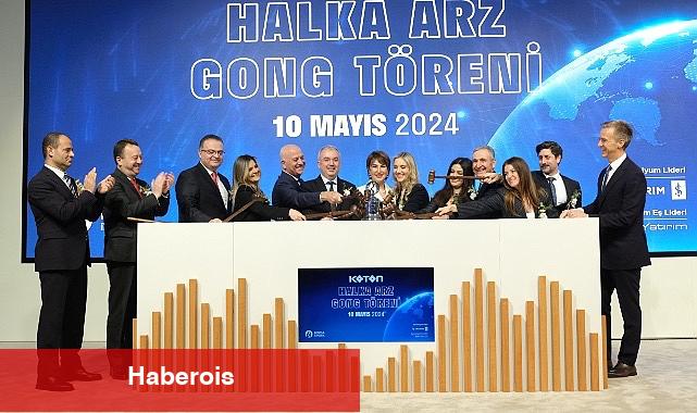 Borsa İstanbul'da gong, Koton için çaldı - Haberois Borsa İstanbul'da gong, Koton için çaldı
