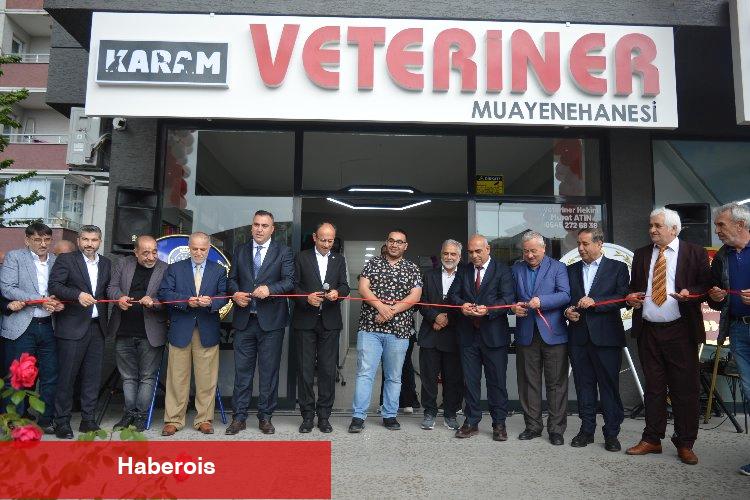 Bursa’da Karam Veteriner Muayenehanesi hizmete açıldı