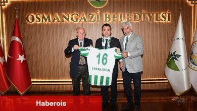 Bursaspor yönetiminden Başkan Aydın'a ziyaret