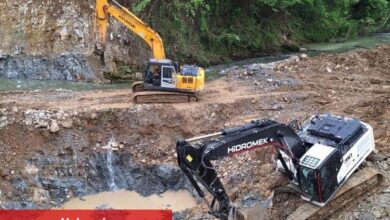 Duraklı-Alihocalar Köprüsünde çalışmalar sürüyor