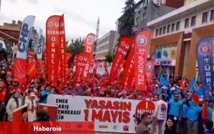 Edirne'de 1 Mayıs kutlamaları - Haberois Edirne'de 1 Mayıs kutlamaları