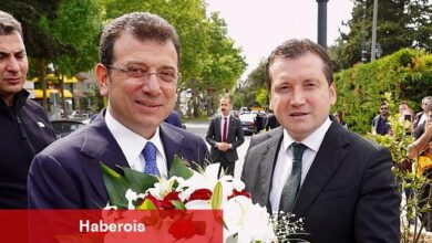 Ekrem İmamoğlu, Silivri'nin yeni Belediye Başkanı seçilen Bora Balcıoğlu'na tebrik ziyaretinde bulundu