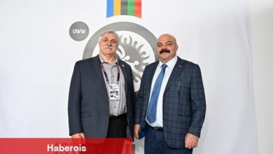 Eski ulusal güreşçi Mahmut Demir, 30 yıl evvelki rakibi Baumgartner ile tekrar buluştu