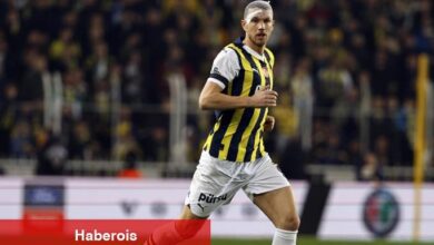 Fenerbahçe'de Edin Dzeko egzersizde yer almadı