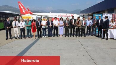 Gazipaşa-Alanya Havalimanı Corendon'un ilk Brüksel uçusunu karşıladı - Haberois Gazipaşa-Alanya Havalimanı Corendon'un ilk Brüksel uçusunu karşıladı