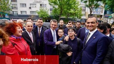 İBB Başkanı Ekrem İmamoğlu, Şişli'nin çiçeği burnunda Belediye Başkanı Emrah Şahan'a tebrik ziyaretinde bulundu