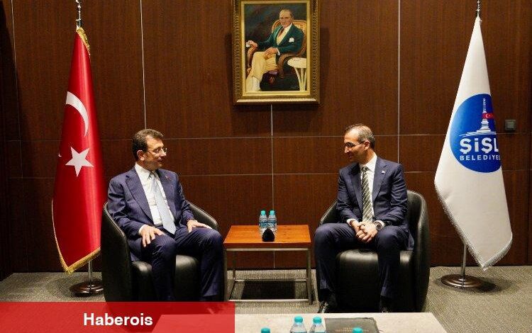 İmamoğlu’ndan Şahan’a tebrik ziyareti