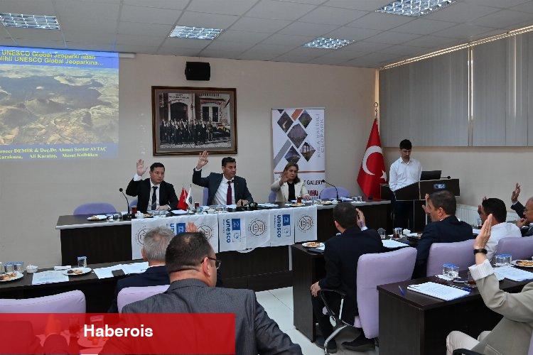 Jeopark Belediyeler Birliği Meclisi’nde ilk toplantı