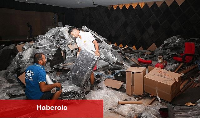 Kemer Belediyesi Kültür Salonu'nda çalışmalar devam ediyor - Haberois Kemer Belediyesi Kültür Salonu'nda çalışmalar devam ediyor