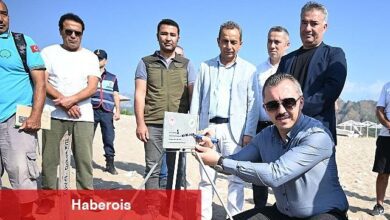 Kemer'de "Caretta caretta ilk yuva" etkinliği