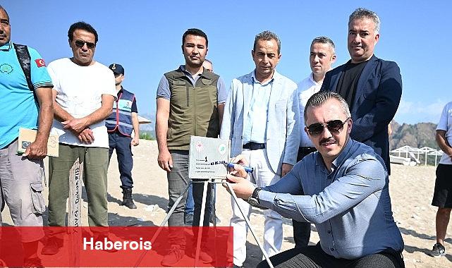 Kemer'de "Caretta caretta ilk yuva" etkinliği