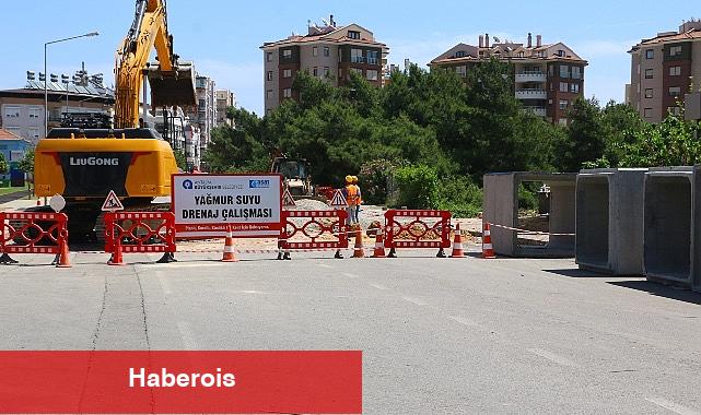 Konyaaltı bölgesinde yeni hat döşeniyor